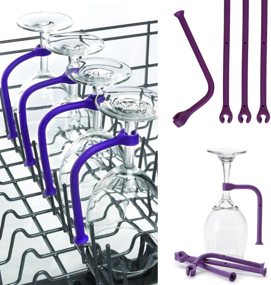wine glass dishwasher rack