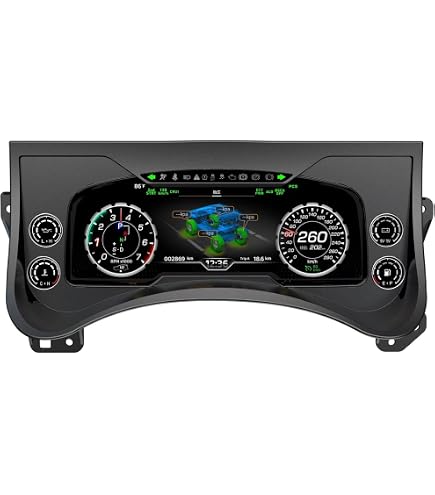 Amazon.com: 12.3 Digital Gauge Cluster for Hummer H2 2003-2009