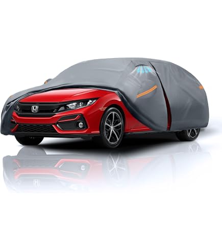 Funda De Coche Oxford Para Honda Civic Type R FL5 – Resistente A Lluvia, Nieve Y Arañazos, Uso Interior/exterior