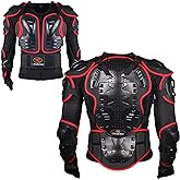 RIDBIKER Motorcycle Jacket Full Body Armor,Chest Protection Dirt Bike Gear for Men Motorcycle Gear Motorcycle Armor Motocross