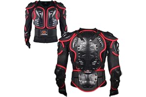 RIDBIKER Motorcycle Jacket Full Body Armor,Chest Protection Dirt Bike Gear for Men Motorcycle Gear Motorcycle Armor Motocross
