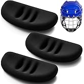 3 Pcs Softball Face Mask Chin Cup Replacement Pads, EVA Foam Padding for Softball Fielder's Mask, Baseball Helmet Chin Guard for Men, Women, Teens