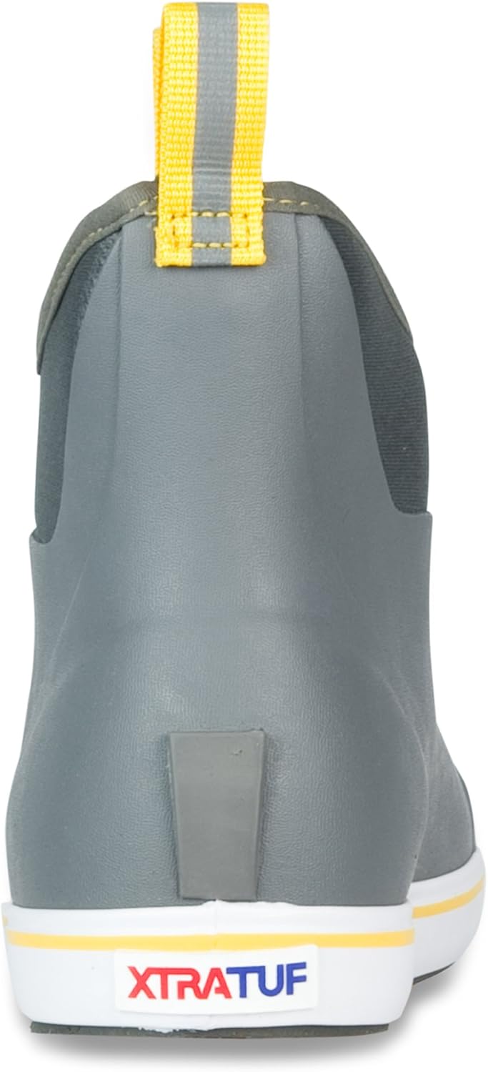 XTRATUF Performance Series 6" Men’s Full Rubber Ankle Deck Boots: Home Improvement