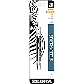Zebra Pen Gel Pen Refill - 0.70 mm, Medium Point - Black Ink - Acid-free