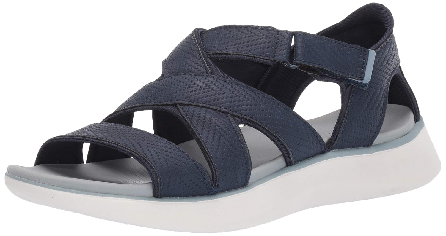 m&s navy sandals