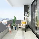 AXT SHADE 90x300cm Balcony Privacy Screen HDPE Anthracite UV Block Fence view 4