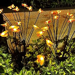 iFalarila Solar Lights for Outside, [4 Pack] Garden