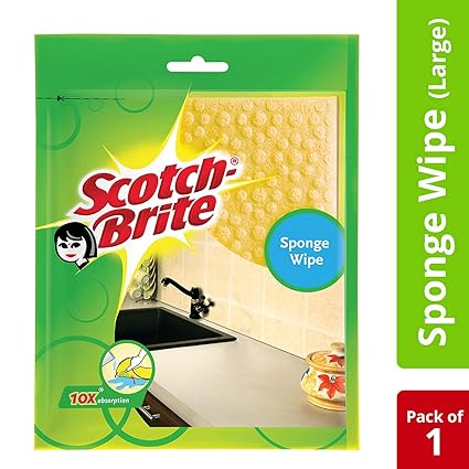 Scotch Brite Sponge Wipe - 1 Pieces Pack