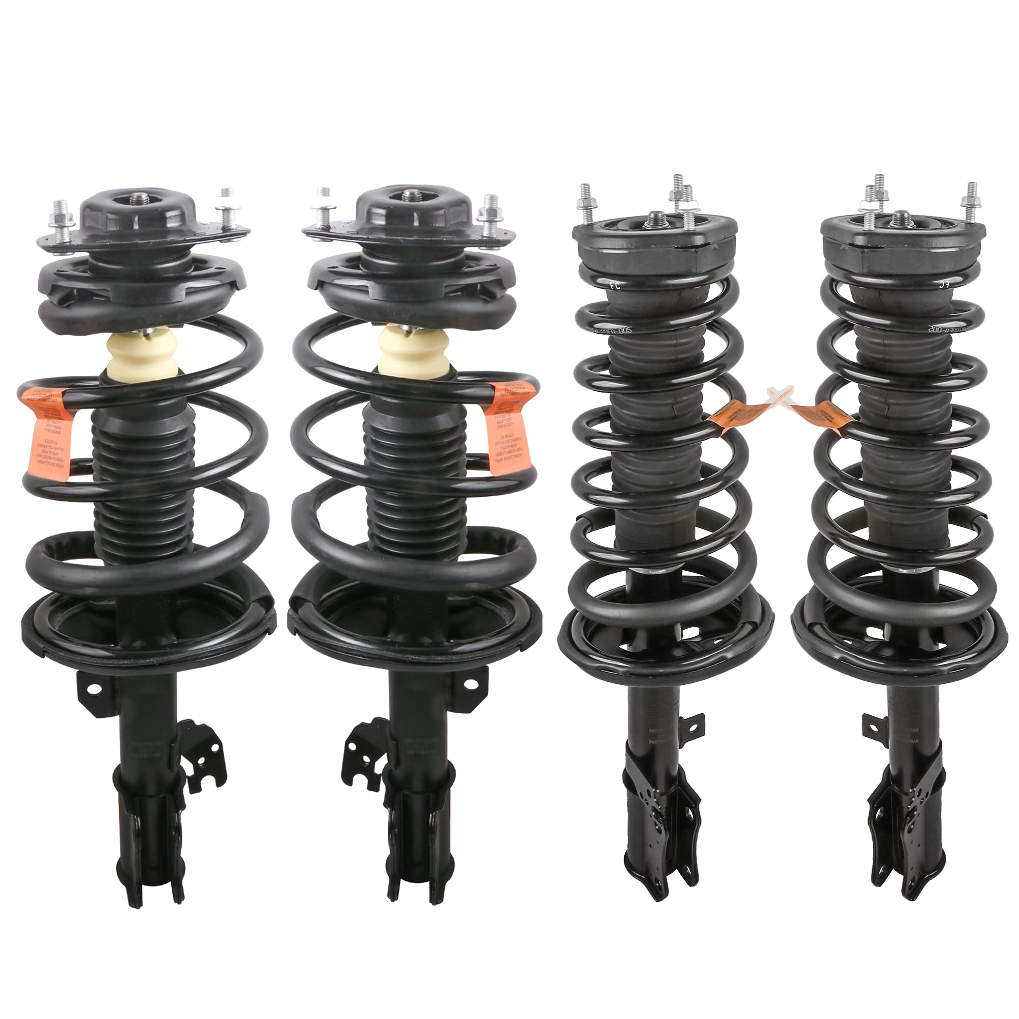 Photo 1 of *** PARTIAL SET *** MOSTPLUS Front & Rear Complete Shock Strut Spring Assembly Compatible for 2002 2003 Toyota Camry/Lexus ES300 171490 171491 171492 171493 Shock Coil Spring