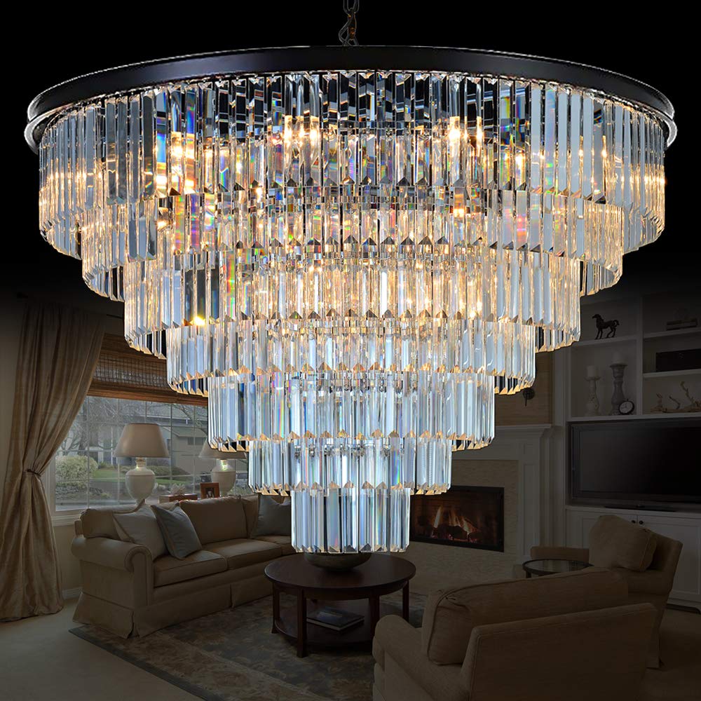 Amazoncom Meelighting 24 Lights Empress Crystal Chandelier