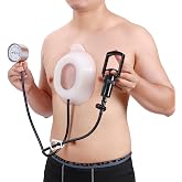 Cryxinty Pectus Excavatum Orthosis Brace, Pectus Excavatum Vacuum Bell， Sunken Sternum Brace for Adults and Child Physical Correction of Sunken Chest (Large)