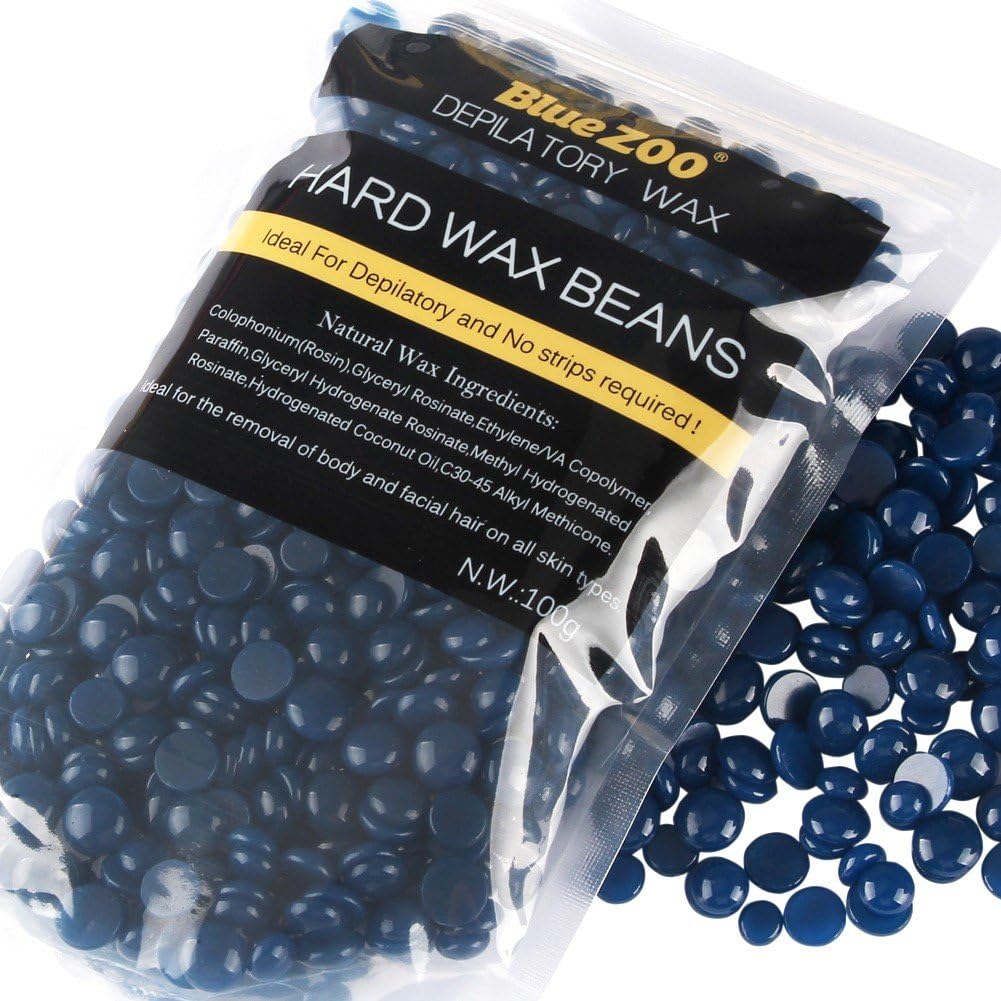 Hanyia Hair Removal Wax Beans Stripless Full Body Hot Film Depilatory Hard Wax Beads 100g