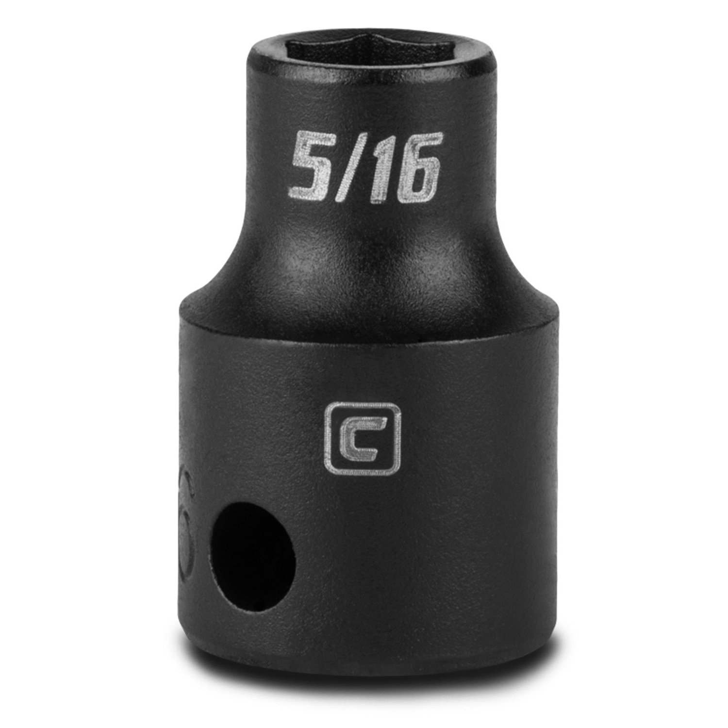 Capri Tools 5/16-Inch Shallow Impact Socket, 3/8-Inch Drive, 6-Point, SAE (CP53050)