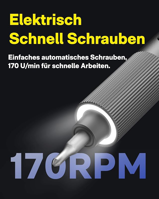 Feinmechaniker Akkuschrauber Set, Mini Elektrischer Schraubenzieher