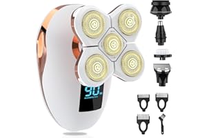 TAYAYO Electric Razors for Women, Facial Hair Removal, Bikini Trimmer, Shaver for Women, Wet and Dry Lady Hair Remover for Legs Body Face, Painless Womens Electric Shaver Cordless Women's Grooming