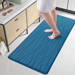 Buganda Memory Foam Bathroom Rug Mat 59x24, Extra