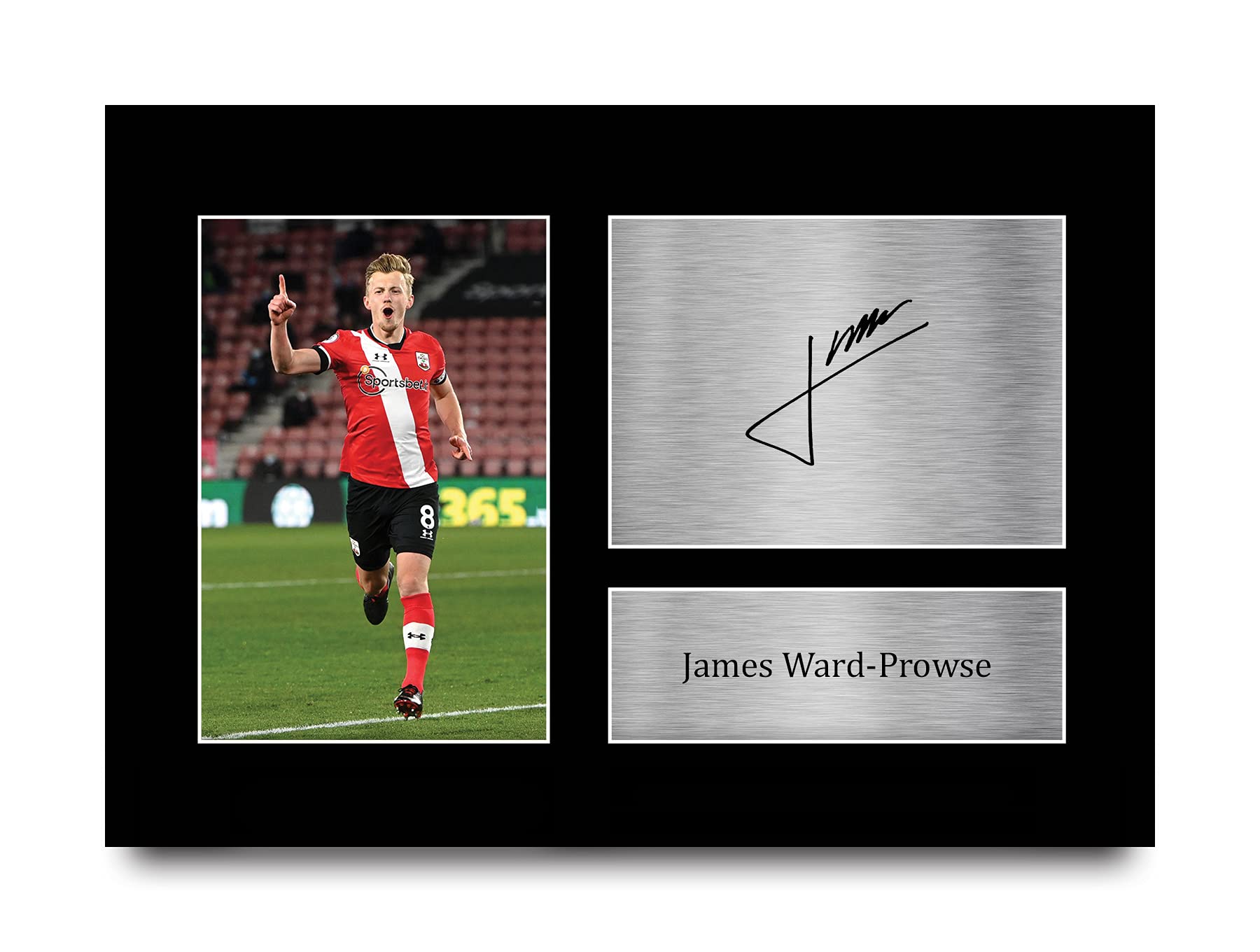 HWC Trading A4 James Ward-Prowse Southampton Gifts Printed Signed Autograph Picture for Football Fans and Supporters