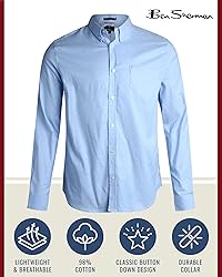 Ben Sherman Men's Button Down Shirt - Regular Fit
