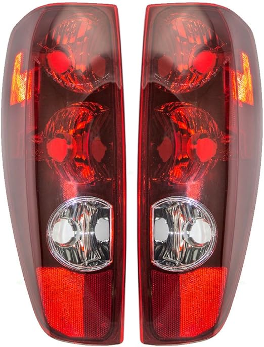 Aftermarket Replacement Driver and Passenger Set Tail Lights Compatible