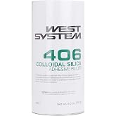 West System 406-7 Colloidal Silica Epoxy Filler, 5.5 oz | Thickens Epoxy | Control epoxy viscosity for reliable gluing and coating results and easier application with this thickening additive.