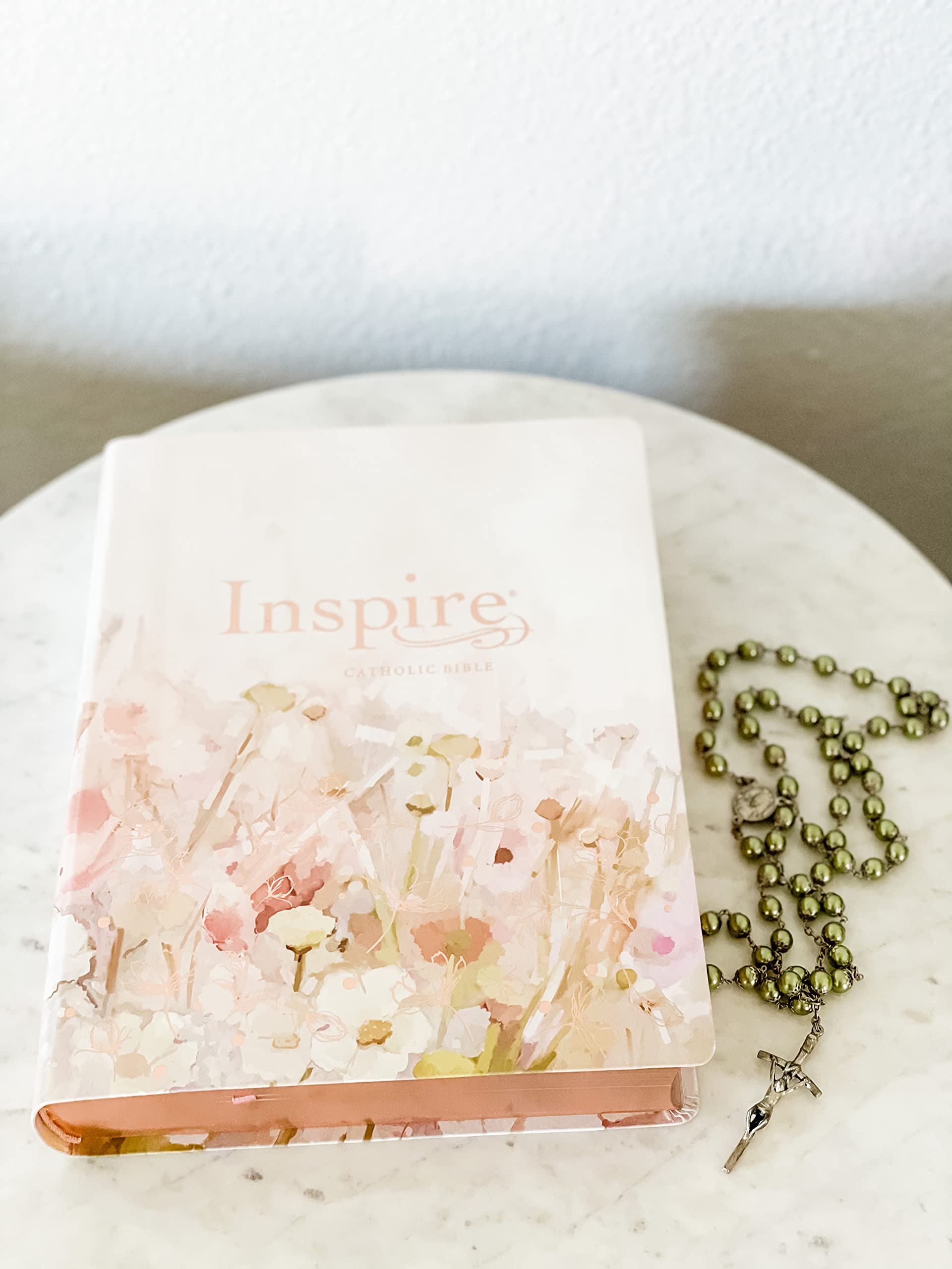 Inspire Catholic Bible NLT Large Print (LeatherLike, Multicolor): The Bible for Coloring & Creative Journaling Inspire Catholic Bible NLT Large Print (LeatherLike, Multicolor): The Bible for Coloring & Creative Journaling Imitation Leather