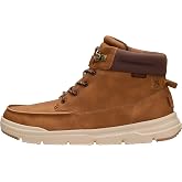 HEYDUDE Men's Bradley II Classic Pull On Boot | Water Repellent Shoe | Elastic Laces With Lace Keeper, Removable Foam Insole, Plaid Inner Lining, Durable Rubber Traction Outsole, Easy On System