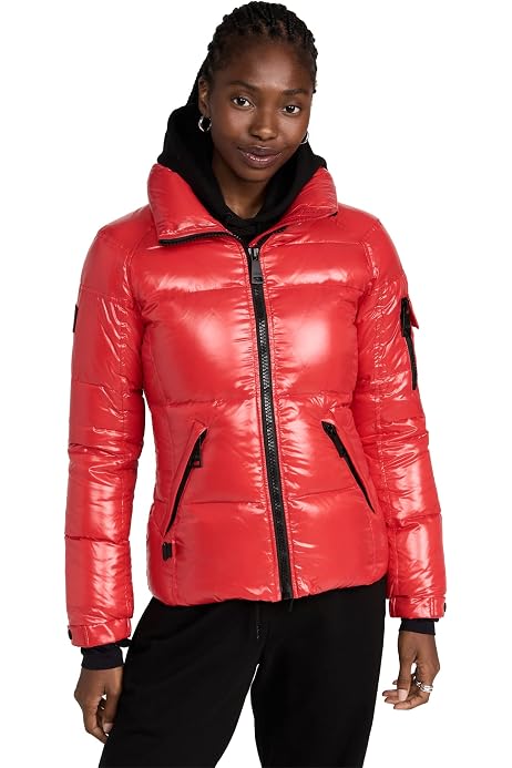 Freestyle Shaped Down Puffer Jacket 