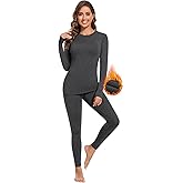 BESTENA Thermal Underwear for Women Base Layer Cold Weather Thermal Set Long Johns Women Thermal Set