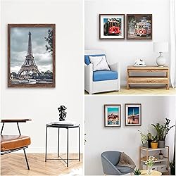 PWTAKO 8x10 Picture Frame Set of 6, Display