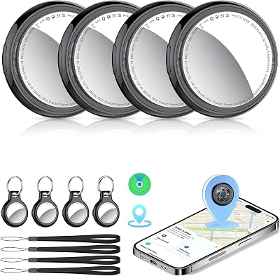 Air Tag Smart Tracker 4 Piezas (Sólo iOS), Tag Localizador Bluetooth