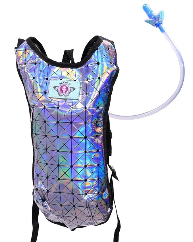 iHeartRaves Hydration Backpack - 2L BPA Free Water Bladder for ...