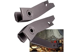 maXpeedingrods 2 Pcs Rear Shackle Mount Frame Rust Repair Kit for Jeep Wrangler YJ 1987-1995 Left & Right