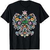 Poland Support Polish Eagle Polish Folk Art Poland Pride T-Shirt