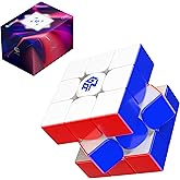 CuberShop GAN 16 MagLev MAX, 3x3 Magnetic Speed Cube UV Coated, 2025 Gans Flagship Premium, Professional 3x3 GAN16 Brain Teaser Puzzle, Steady and Swift Top-Tier Edition Gan Cube