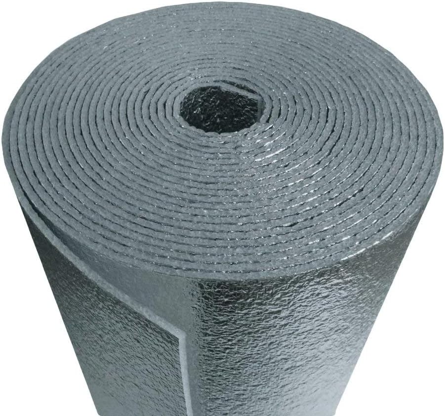 US Energy Products Multipurpose DIY Car Truck RV Vehicle Insulation Weatherization Kit 40 Square Feet 48" x 10' Roll Includes 10' Tape, Knife, Squeegee (R8) Waterproof Made in USA