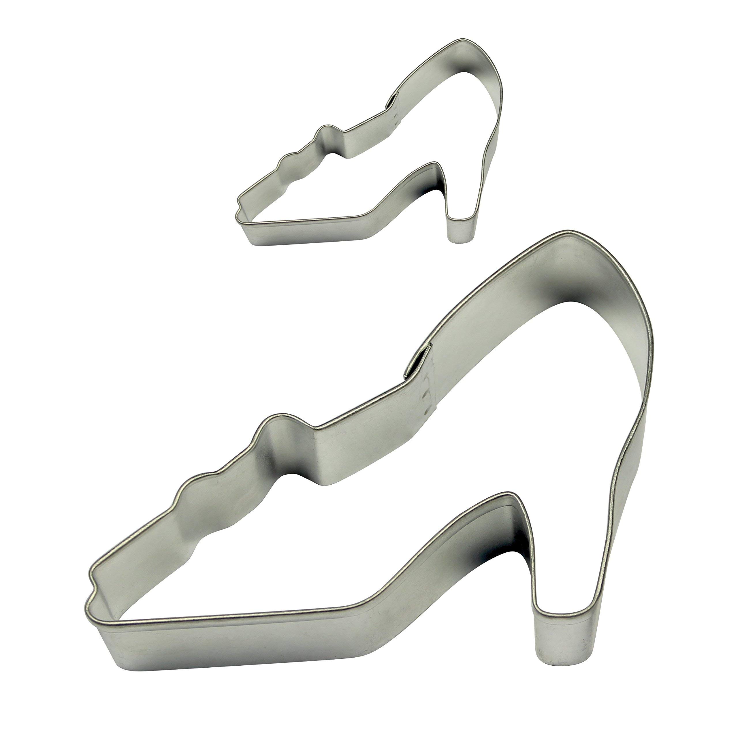 PME High Heel Cookie and Cake Cutters, Small and Large Sizes, Set of 2