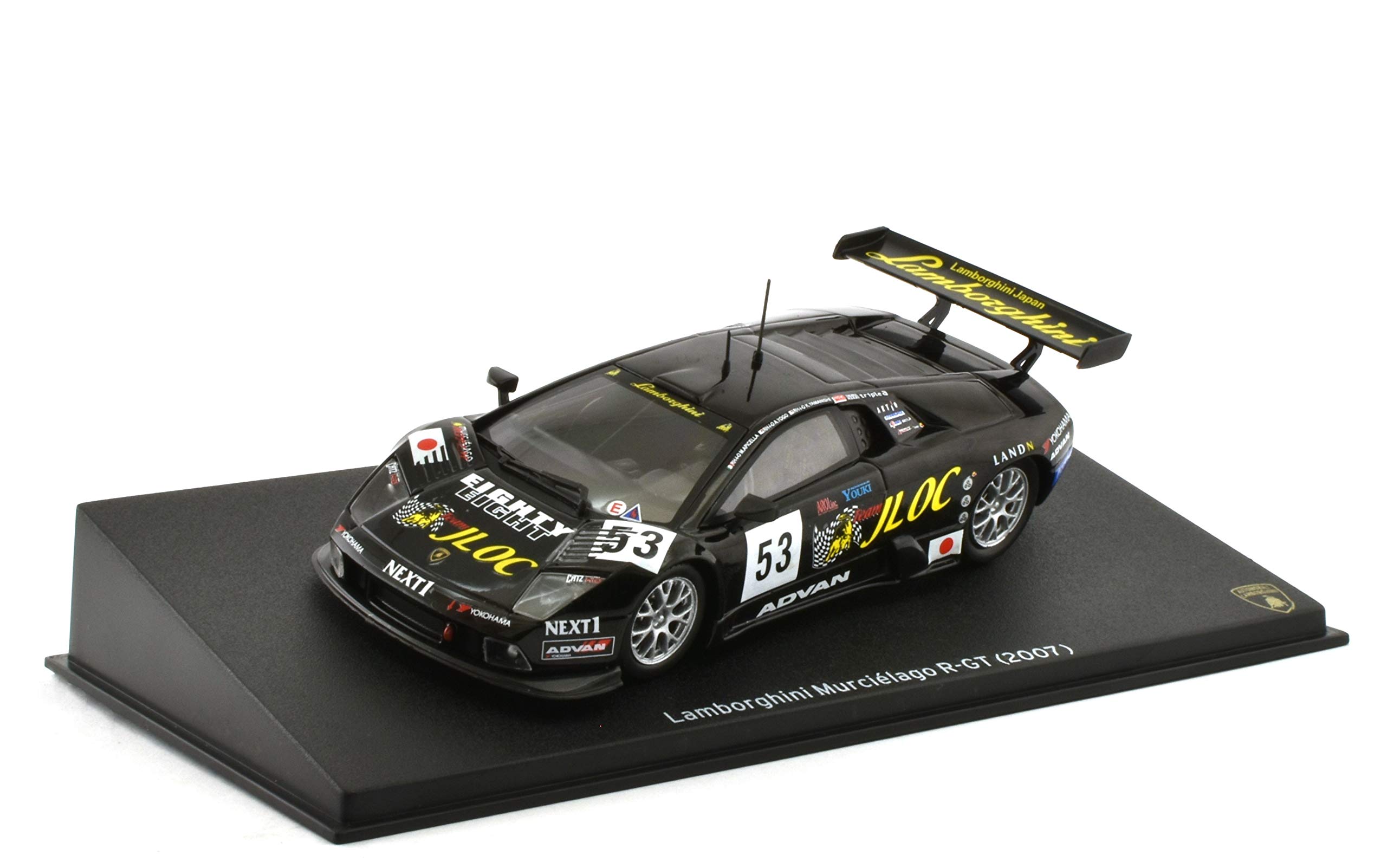 OPO 10 - Car 1/43 Compatible with Lamborghini Murciélago R-GT 2007 - Ixo for Hachette Collection (24)