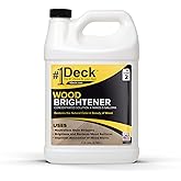 #1 Deck Wood Brightener - 1 Gallon - Makes 5 Gallons of Wood Deck Brightening Solution