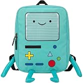 LUYCBS 16 Inch Cute Travel Backpack with Embroidered Front and Dual Zippers | Oxford fabric backpack with embroidered front, dual zippers, reinforced adjustable straps and top carry handle.