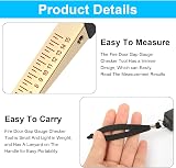 AOROPS Door Gap Measuring Tool 1-15mm Vernier Feeler Gauge 0.5mm 0.2mm view 3