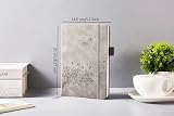 YHH Academic Diary 2025 2026 Page a Day A5 Daily Planner PU Leather Hardcover view 2