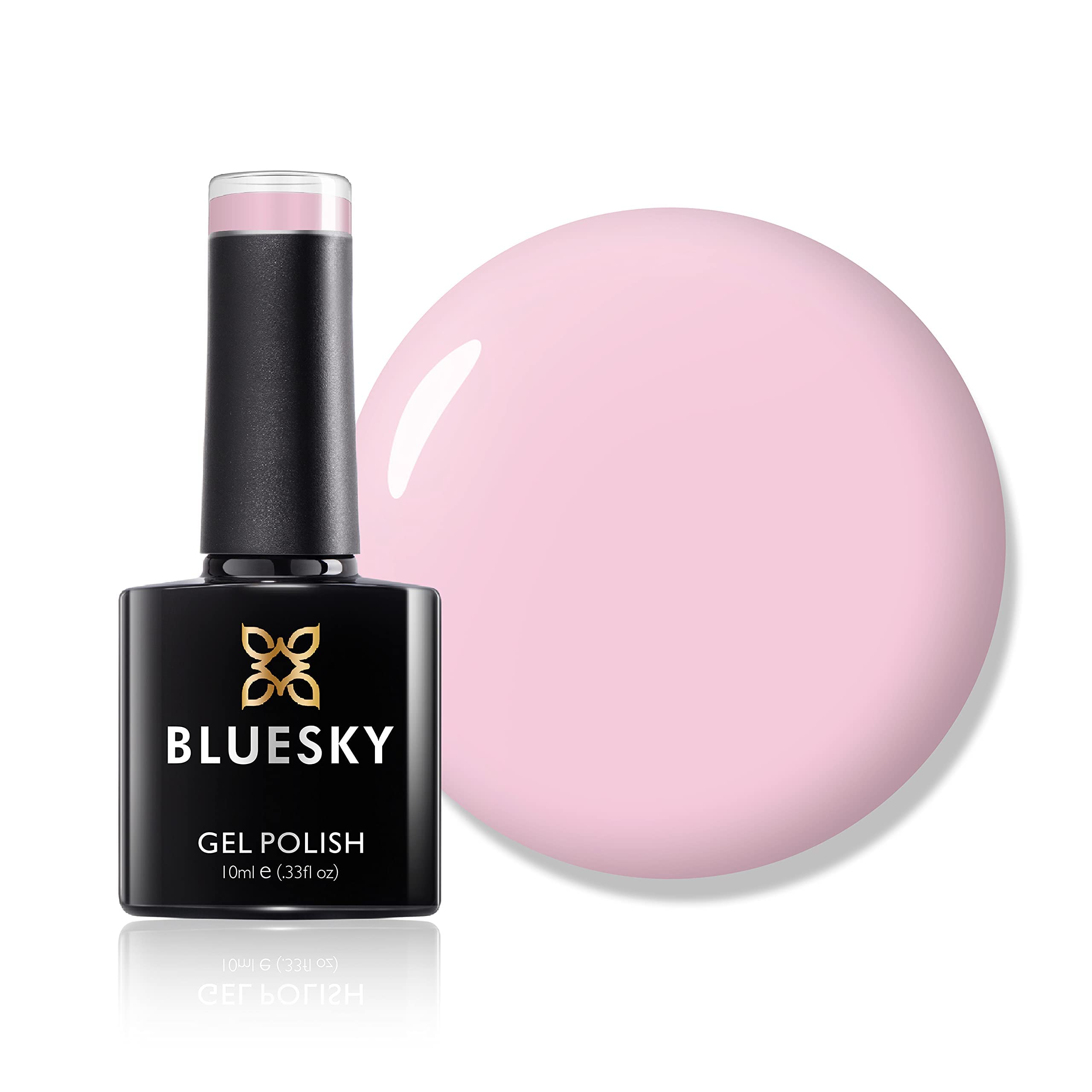 Bluesky Gel Nail Polish, Winter Glow 80611, Blush, Pale, Pink, Long Lasting, Chip Resistant, 10 ml (Requires Drying Under UV LED Lamp) — image 1