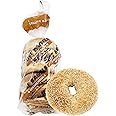 Just Bagels Sesame Bagels - 2 Packs Of 6 Bagels Per Pack - 12 Total Non-GMO
