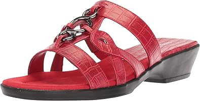 red croc sandals