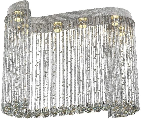 HYZDDENG Araña, araña de Techo Araña Moderna Minimalista En Forma De S