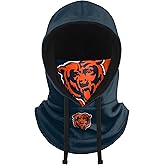 NFL Team Logo Team Color Drawstring Winter Cap Hooded Gaiter Balaclava Face Cover