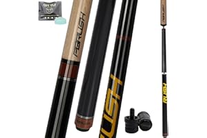 CUEELF Heavy Hitter Jump Break Pool Cue 20oz 21oz 22oz 23oz 3-Piece Pool Stick Extra Hard Bakelite Tip for Explosive Breaks and Effortless Jumps