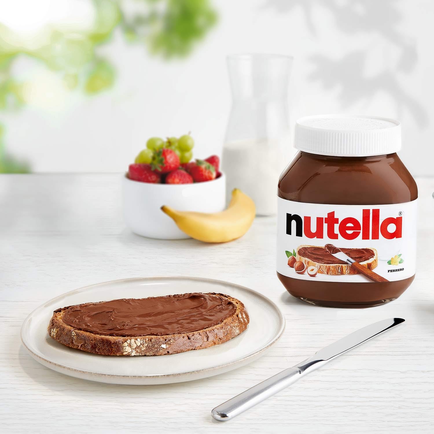nutella – Nuss-Nugat-Creme als Aufstrich oder für leckere Rezepte – 1 x 450 g 3