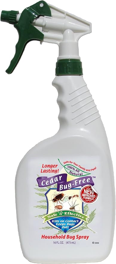 Amazon Com Bug Spray And Insect Repellent Cedar Bug Free Bug