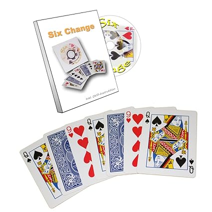 6 Kartentricks Zaubertricks mit Karten Zauberkasten Spielzeug